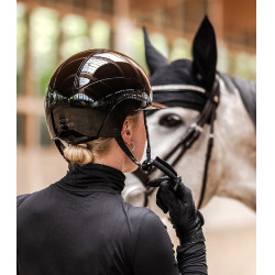 Casque Swing H24 Lady glossy Noir brillant Casque Swing H24 Lady glossy Noir brillant