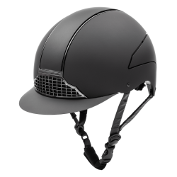 Casque Swing H24 chrome Noir mat