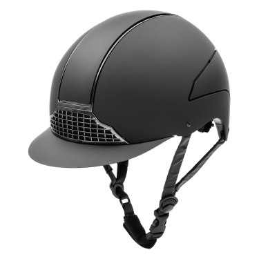 Casque Swing H24 chrome Noir mat