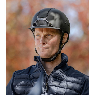 Casque Swing H24 chrome Noir mat