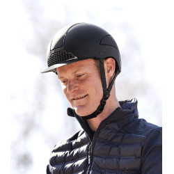 Casque Swing H24 chrome Noir mat