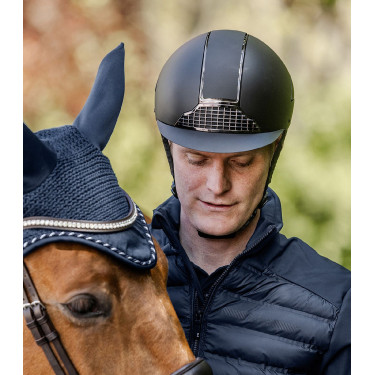 Casque Swing H24 chrome Noir mat
