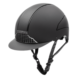 Casque Swing H24 chrome Noir mat
