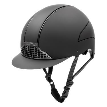 Casque Swing H24 chrome Noir mat