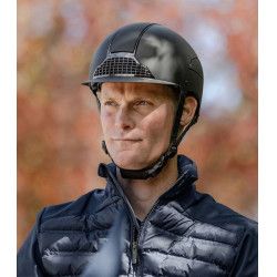 Casque Swing H24 chrome Noir mat