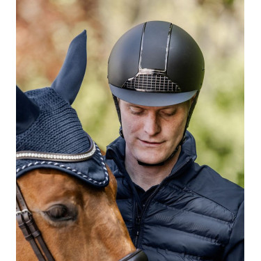 Casque Swing H24 chrome Noir mat