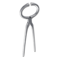 Tricoise Waldhausen pour examiner les sabots Gris