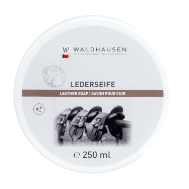 Savon cuir équitation solide 250 ml Waldhausen Savon cuir équitation solide 250 ml Waldhausen