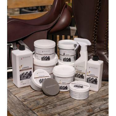 Savon cuir équitation solide 250 ml Waldhausen Savon cuir équitation solide 250 ml Waldhausen