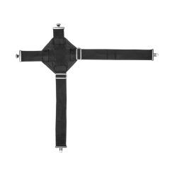 Rallonge sangle croisée Waldhausen Noir