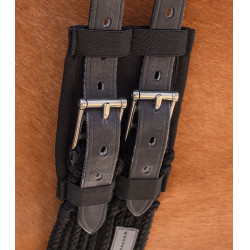 Protection boucles sangles courtes Waldhausen Noir