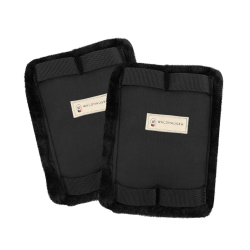 Protection boucles sangles courtes Waldhausen Noir
