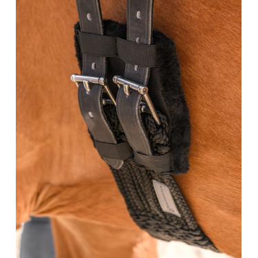 Protection boucles sangles courtes Waldhausen Noir