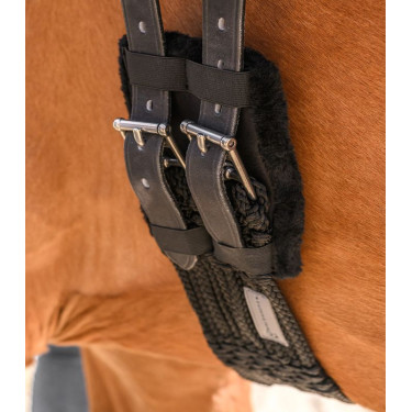 Protection boucles sangles courtes Waldhausen Noir