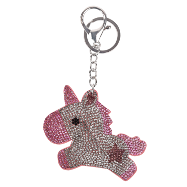 Porte-clés Waldhausen Licorne Argent / rose Porte-clés Waldhausen Licorne Argent / rose