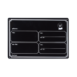 Panneau de box Waldhausen métal Noir