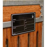 Panneau de box Waldhausen métal Noir
