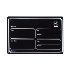 Panneau de box Waldhausen métal Noir