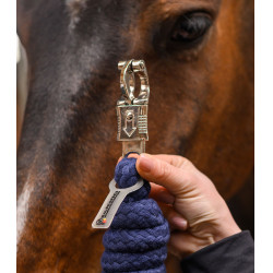 Mousqueton anti-panique pivotant pour équitation