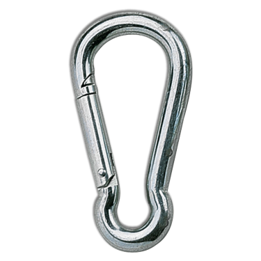Mousqueton d'équitation 9 cm Waldhausen robuste