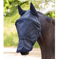 Masque anti-mouches équitation Waldhausen UV et confort Masque anti-mouches équitation Waldhausen UV et confort