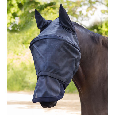 Masque anti-mouches équitation Waldhausen UV et confort Masque anti-mouches équitation Waldhausen UV et confort