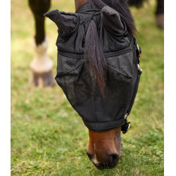 Masque anti-mouche équitation avec licol Waldhausen