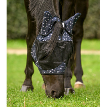 Masque anti-mouches cheval Waldhausen confort Masque anti-mouches cheval Waldhausen confort