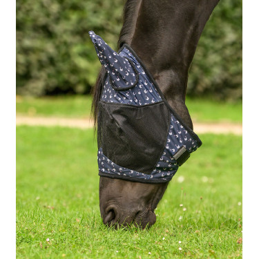 Masque anti-mouches cheval Waldhausen confort Masque anti-mouches cheval Waldhausen confort
