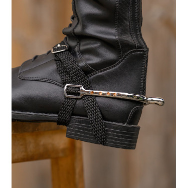 Lot d’éperons Waldhausen Crystal femme Or rosé Noir