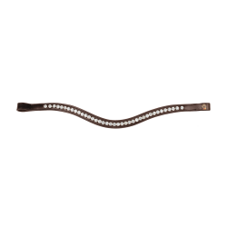 Frontal d'équitation X-Line avec strass Waldhausen