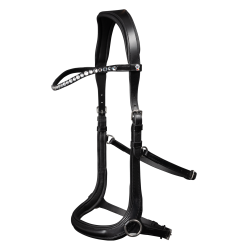 Bridon sans mors Sensation Waldhausen X-Line Noir