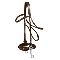 Bridon hackamore Waldhausen X-Line Noir Bridon hackamore Waldhausen X-Line Noir