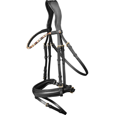 Bridon Goldheart Waldhausen X-Line Noir Bridon Goldheart Waldhausen X-Line Noir
