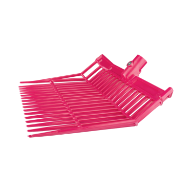 Tête de fourche à crottin Waldhausen plastique Rose