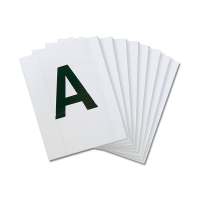 Lettres sur plaque Waldhausen 20 x 60 m