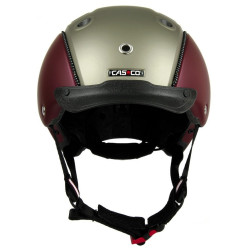 Casque Casco Choice Turnier Rouge / olive