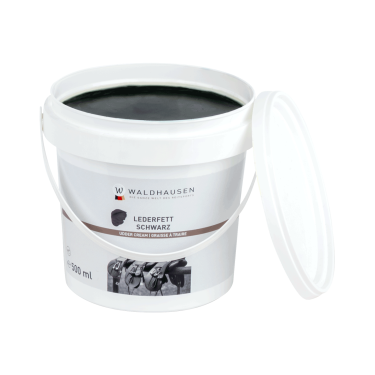 Graisse cuir Waldhausen noir 500 ml Graisse cuir Waldhausen noir 500 ml