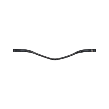 Frontal d'équitation noir strass X-Line Waldhausen