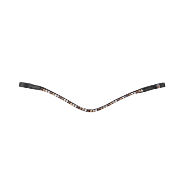 Frontal Glam noir X-Line Waldhausen Noir / marron / or / beige / argent