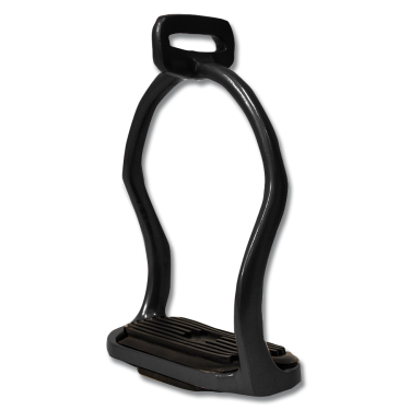 Étrier Waldhausen en aluminium Island Noir