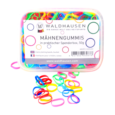 Élastiques Waldhausen extra larges à natter multicolore boîte Multicouleur Multi-couleurs Élastiques Waldhausen extra larges à natter multicolore boîte Multicouleur Multi-couleurs