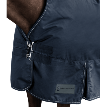 Couverture d’extérieur Waldhausen Nordic High Neck 200 g Bleu nocturne Couverture d’extérieur Waldhausen Nordic High Neck 200 g Bleu nocturne