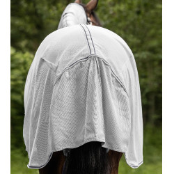 Couverture anti-mouches et anti-eczéma Waldhausen Protect Gris argent / gris Couverture anti-mouches et anti-eczéma Waldhausen Protect Gris argent / gris