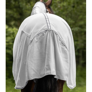 Couverture anti-mouches et anti-eczéma Waldhausen Protect Gris argent / gris Couverture anti-mouches et anti-eczéma Waldhausen Protect Gris argent / gris