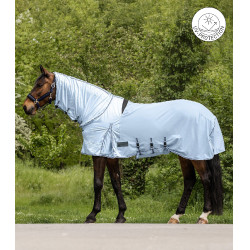 Couverture anti-mouches et anti-eczéma Waldhausen Protect Bleu clair / bleu nocturne