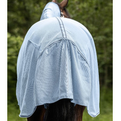Couverture anti-mouches et anti-eczéma Waldhausen Protect Bleu clair / bleu nocturne