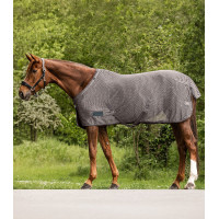 Couverture anti-mouche Waldhausen Comfort sangles croisées Bleu nocturne