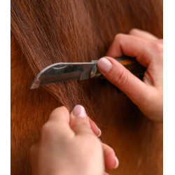 Couteau pliable pour crinière équine Waldhausen Couteau pliable pour crinière équine Waldhausen