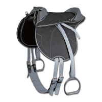 Bardette d’équitation Waldhausen enfant Noir / gris Bardette d’équitation Waldhausen enfant Noir / gris